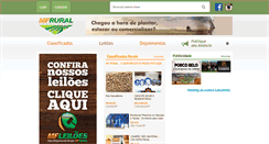 Desktop Screenshot of noticias.mfrural.com.br
